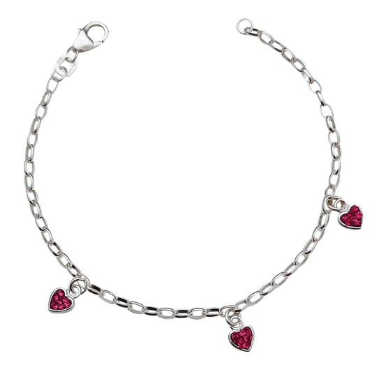 3 Hearts Pink