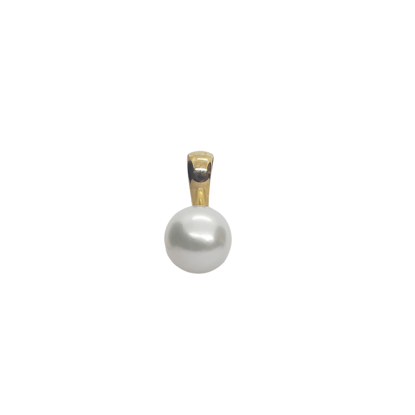 9ct Button Pearl
