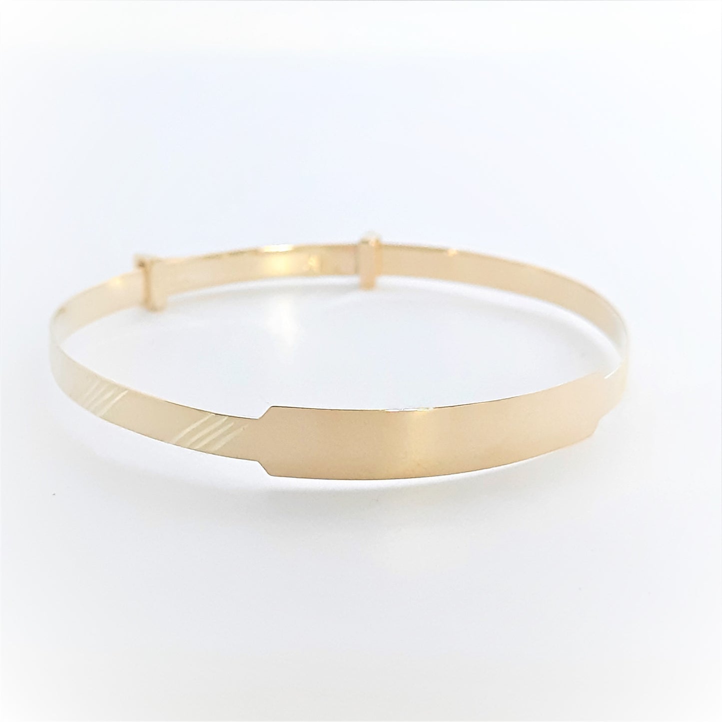 9ct Baby Bangle Lines