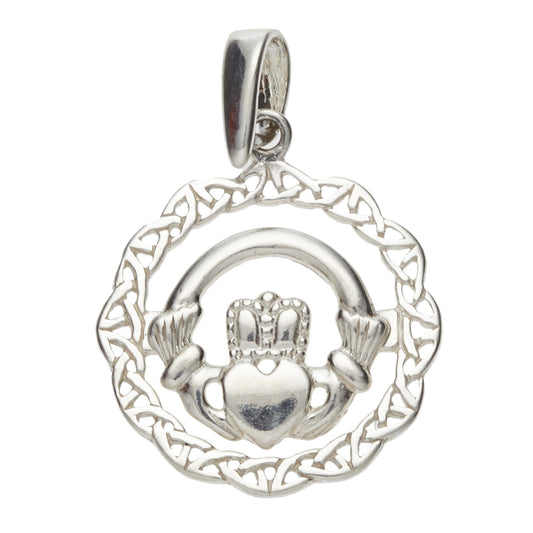 Claddagh In Celtic Circle