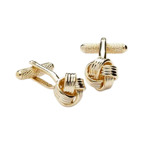 Gold Knot Cufflinks
