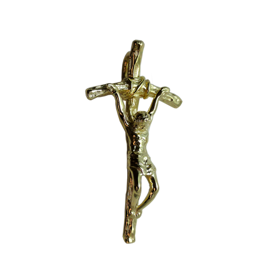 9ct Crucifix Pope