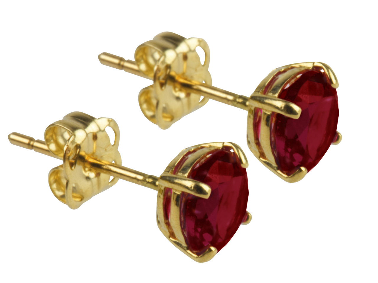 9ct 5mm Garnet