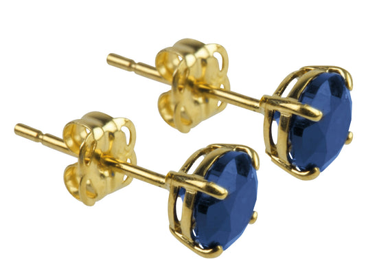 9ct 5mm Saph
