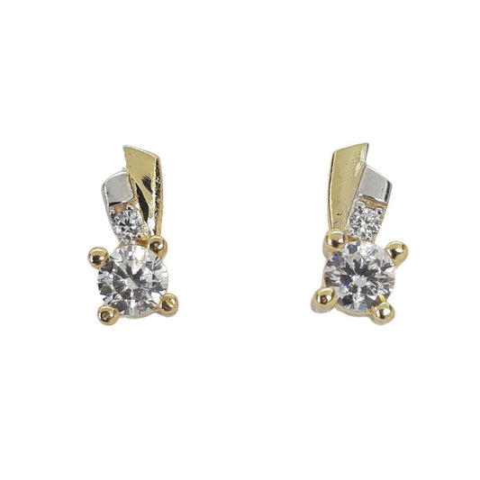 9ct 2CZs studs