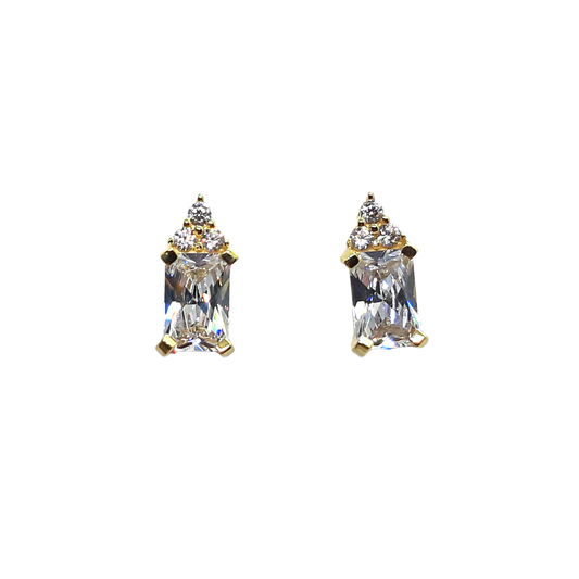 9ct Rect CZ tiny czs