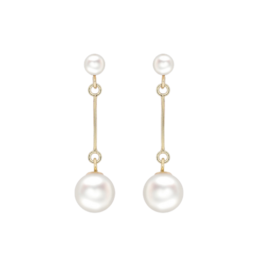 9ct Pearl Stud/Drop