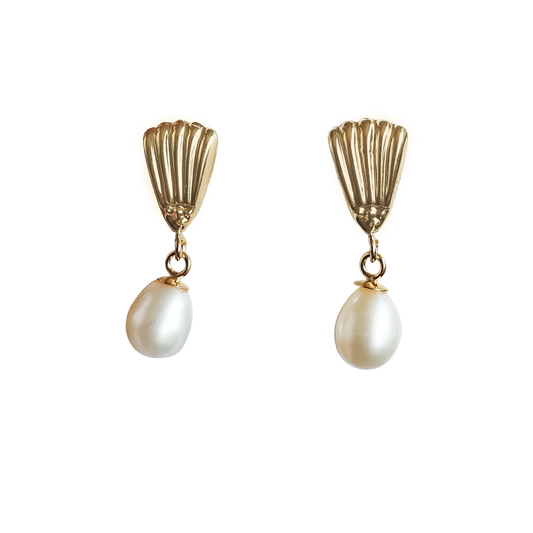 9ct Pearl Fan
