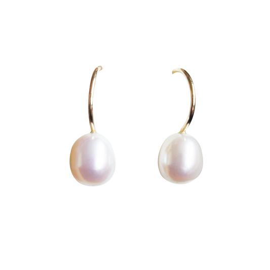 9ct Pearl Hook