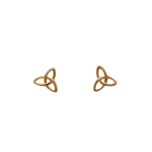 9ct Tiny Trinity Stud
