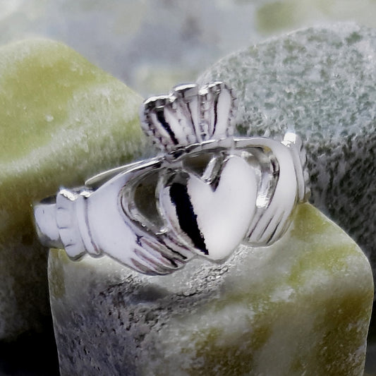 Heavy Claddagh Ring