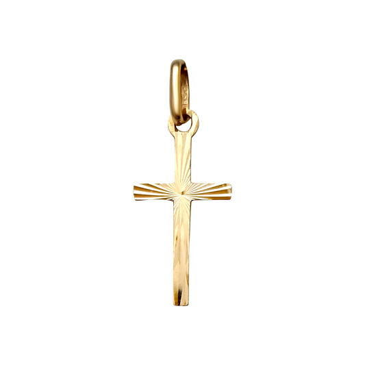 9ct D/C Cross