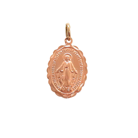 9ct 15mm ROSE Miraculous