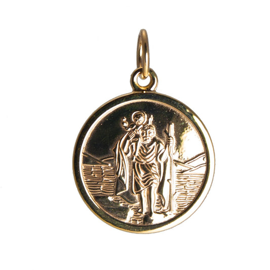 9ct 15mm St Chris