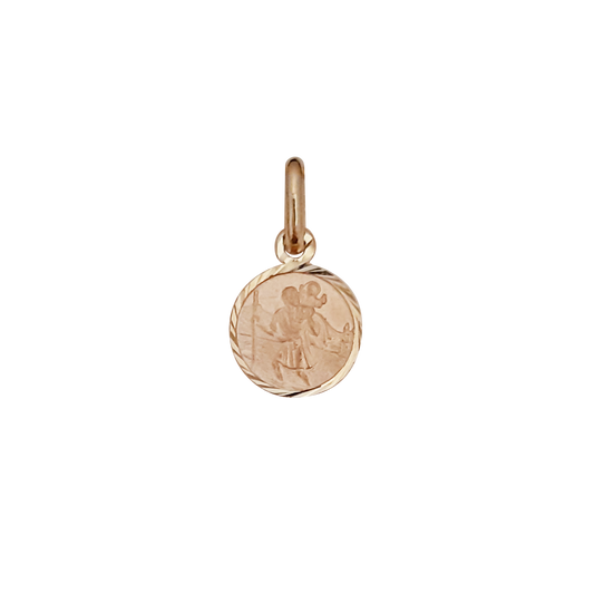 9ct 08mm St Chris