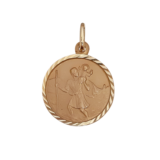 9ct 16mm St Chris