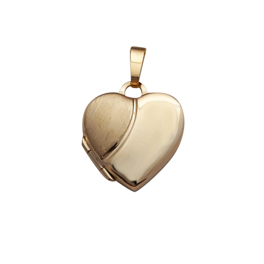 9ct 15mm Heart Locket