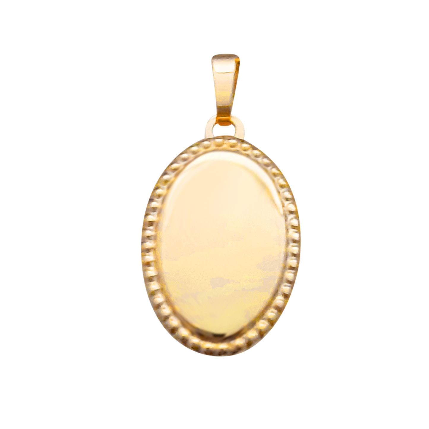 9ct 18mm Beaded