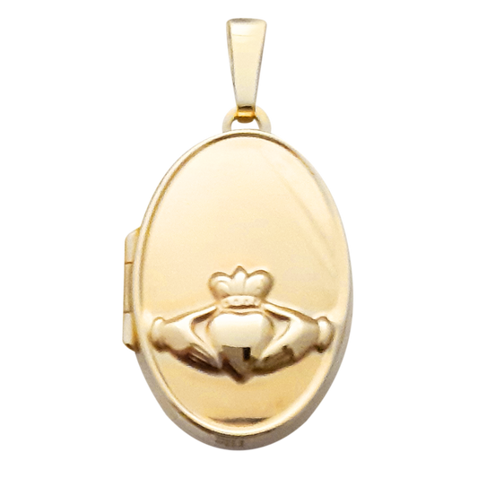 9ct 23mm Claddagh