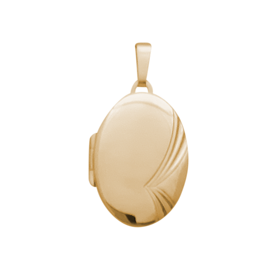 9ct 23mm Locket