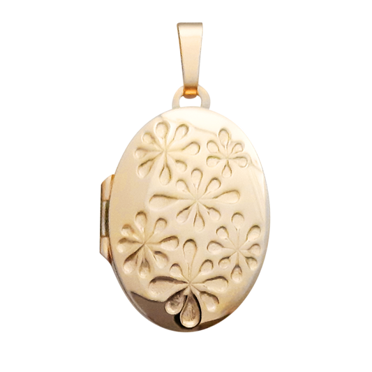 9ct 23mm Mod Flower