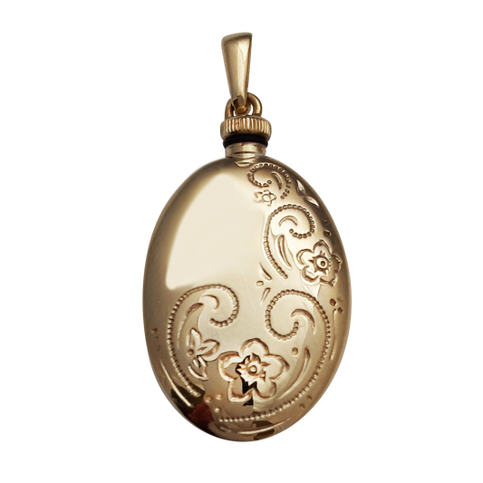 9ct 30mm Oval Container