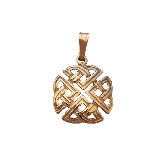 9ct Celtic Knot Square
