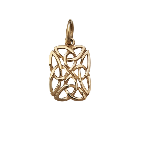 9ct Celtic Rect Trinitys