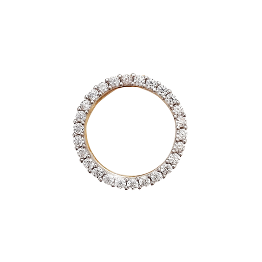 9ct CZ Circle