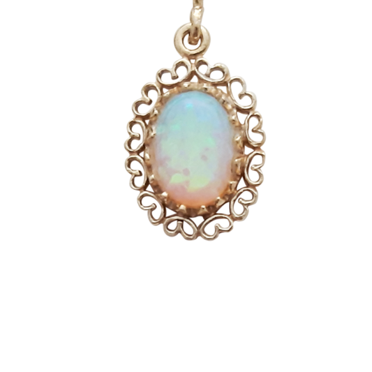 Oval Open Filigree