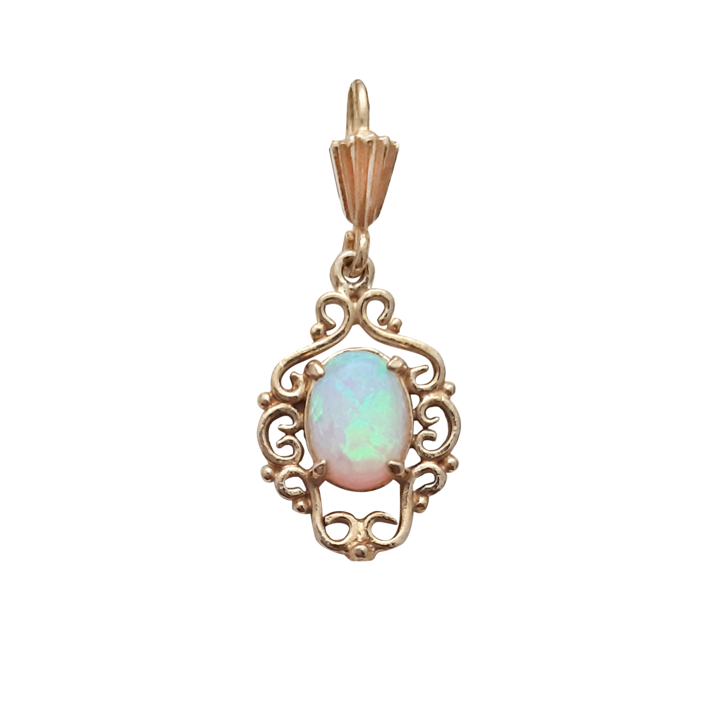 Oval Opal Open Frame