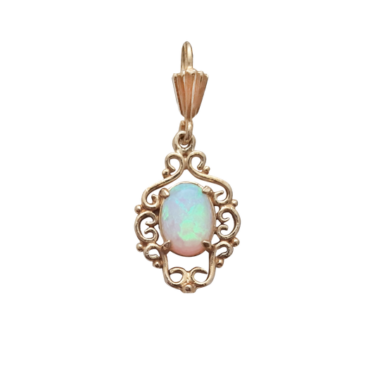 Oval Opal Open Frame