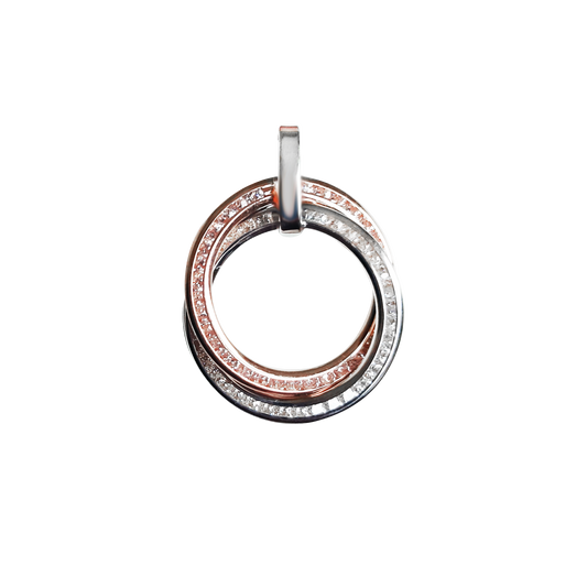 9ct RG/WG CZ Rings