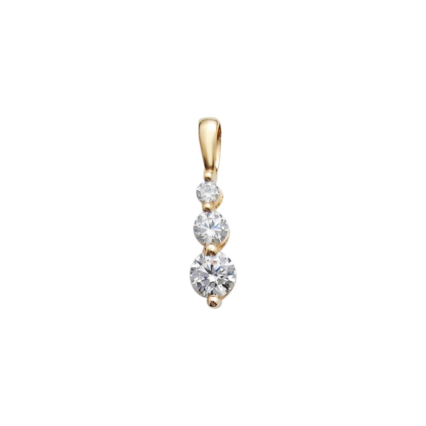 9ct Graduated CZ