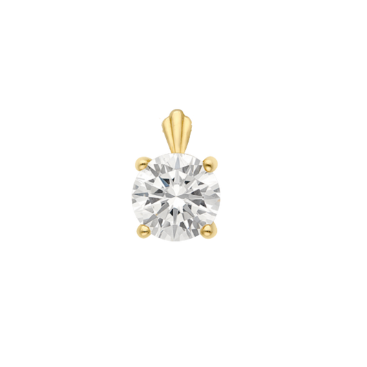 9ct 7mm CZ