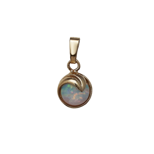 9ct Round Opal