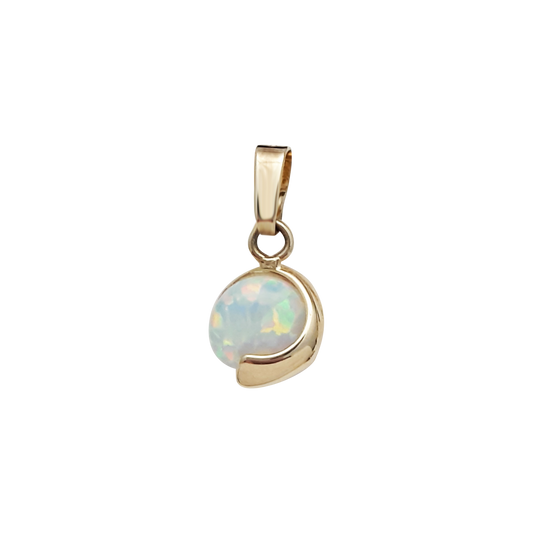 9ct Round Opal