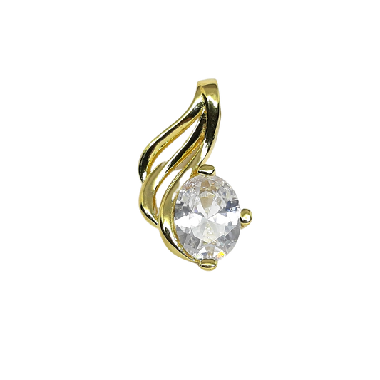 9ct Oval CZ curves