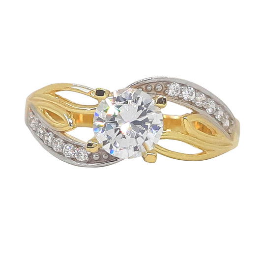 9ct Promise Ring Open