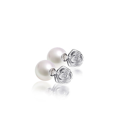 Rose/Pearl Studs