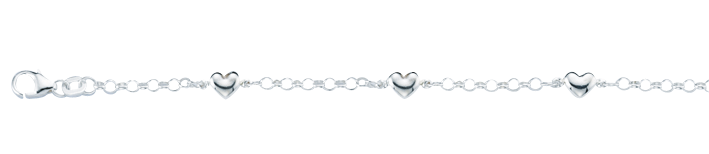Hearts Child's Bracelet