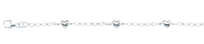 Hearts Child's Bracelet
