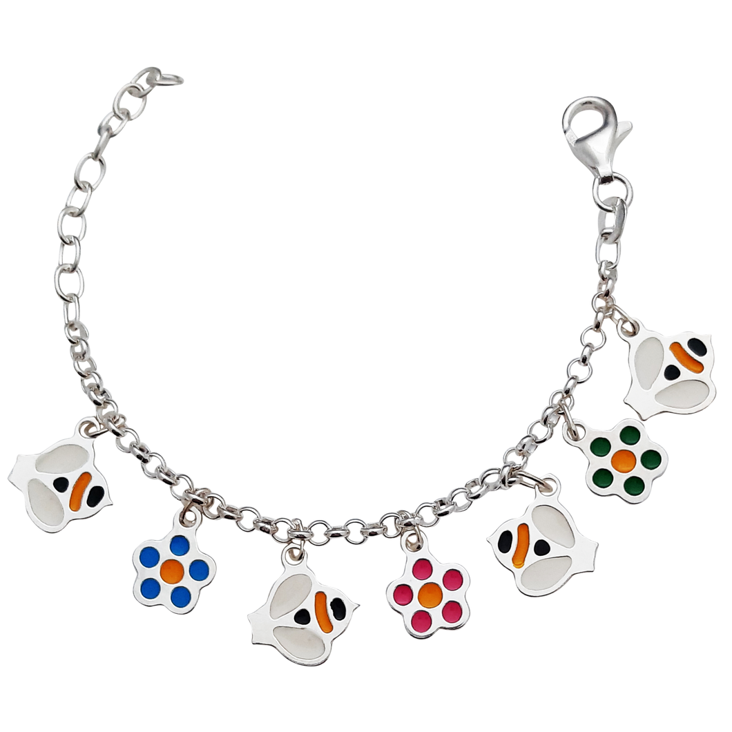 Flowers And Bees Charm Style
