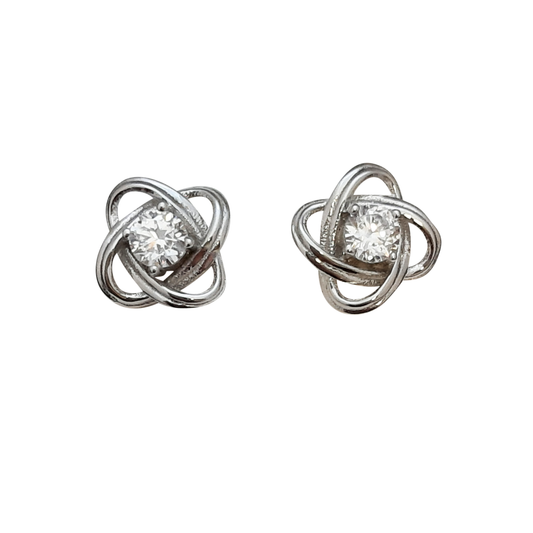 Cz In Open dbl Knot
