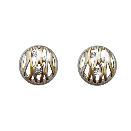 2T Cz Yell/Sil Circle Pattern