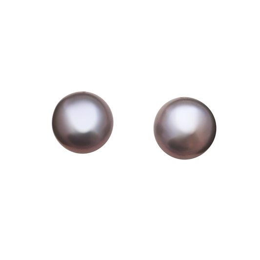 Button Pearl Grey 7mm