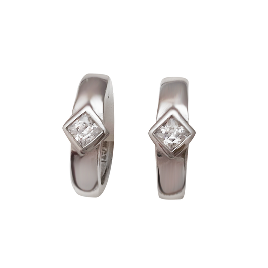 Square r/ovr Cz Hoop 16X 5W