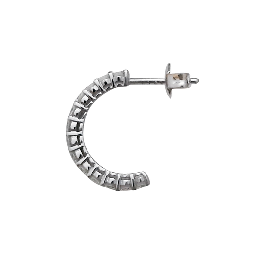 Half Hoop Eternity Claw/17mm