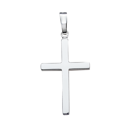 22mm Sil Cross Plain