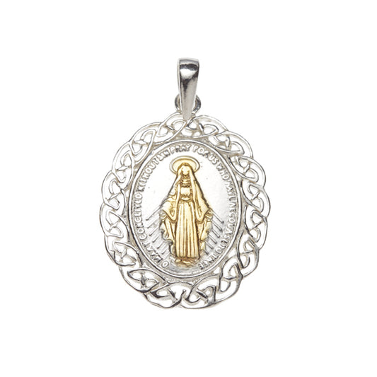 27mm Celtic Miraculous GP Mary